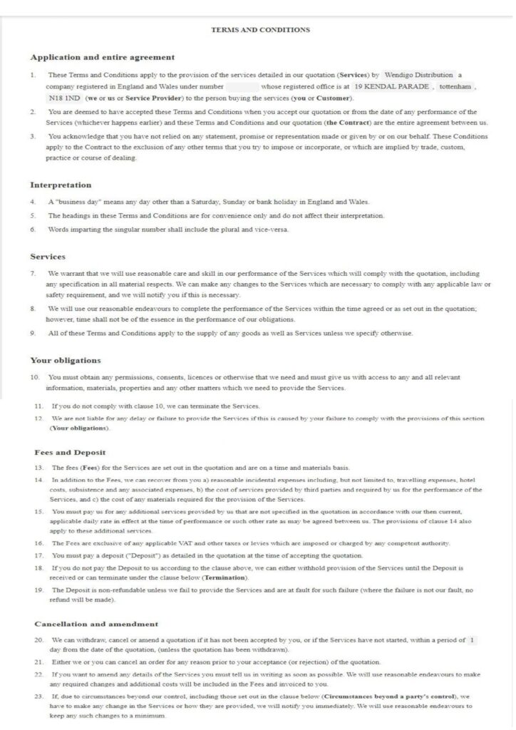wendigo distribution terms and conditions page 0001