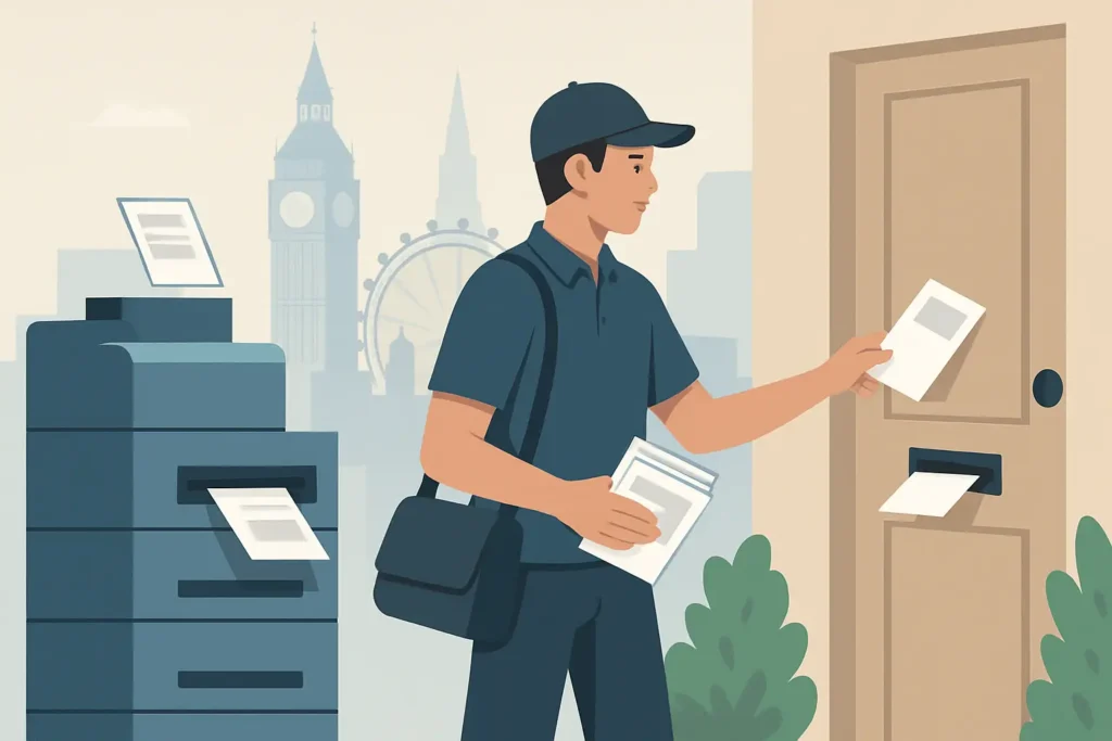 Cheap Leaflet Printing and Distribution in London