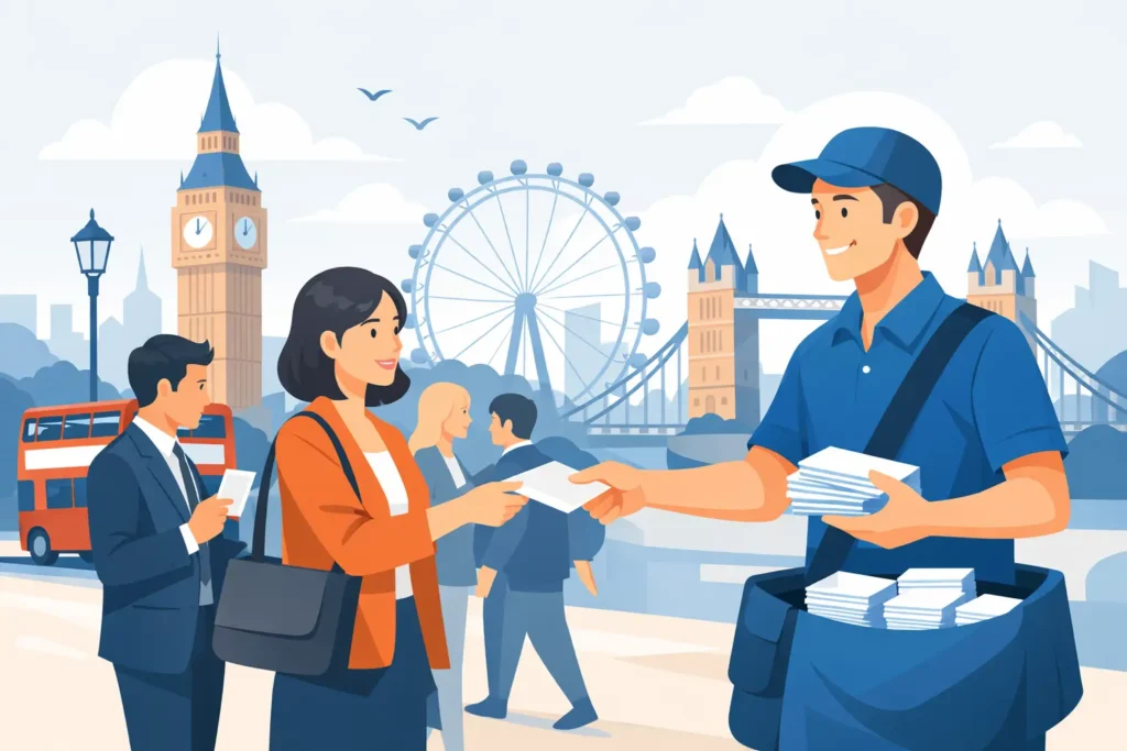 Pamphlet Distribution London That Gets Seen