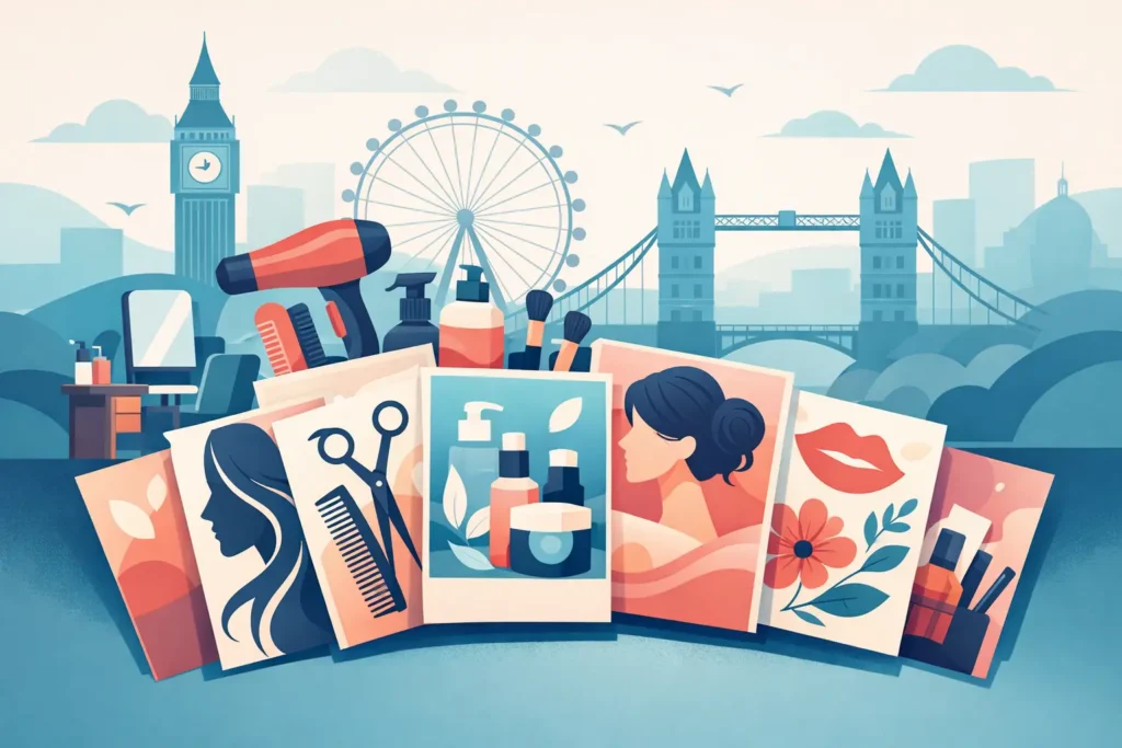 8 Flyer Campaign Examples for London Salons