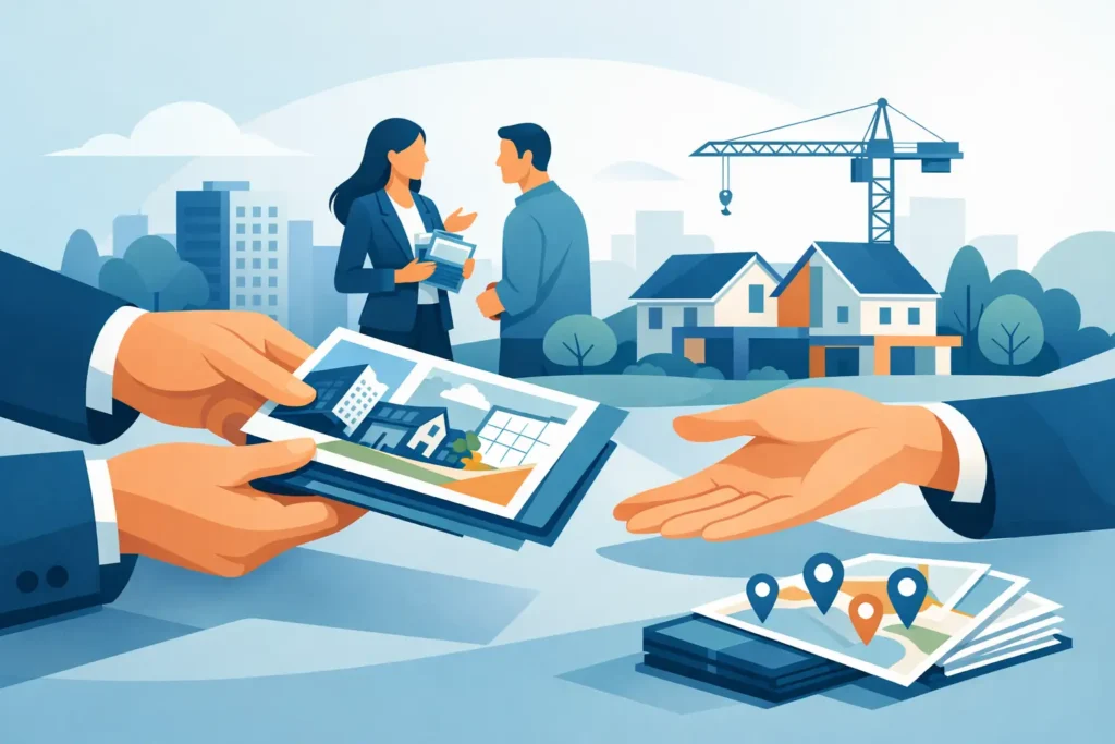 Brochure Distribution for Property Development