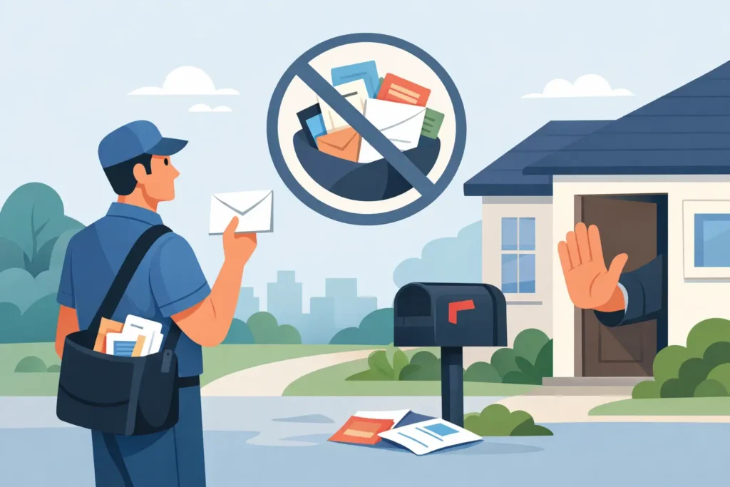How to Avoid No Junk Mail Households