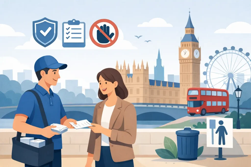 A Guide to Compliant Flyer Distribution London