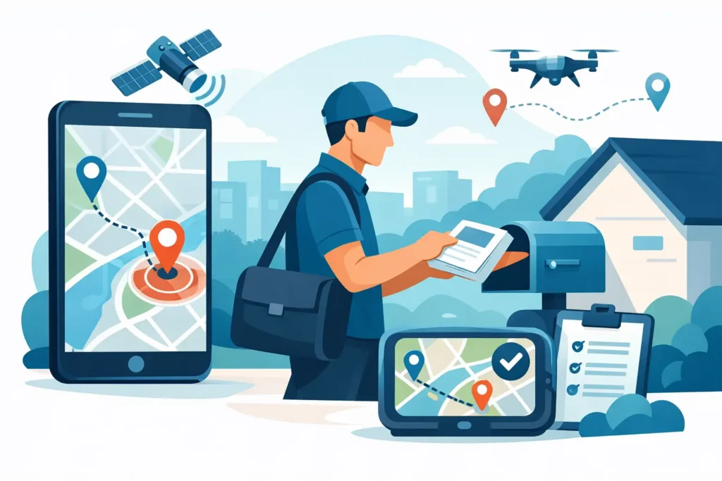 GPS Monitored Flyer Delivery Proof Explained