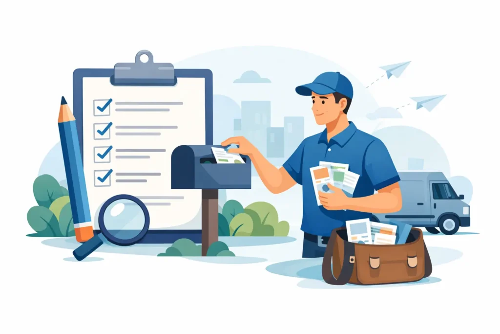 Leaflet Distribution Service Review Checklist
