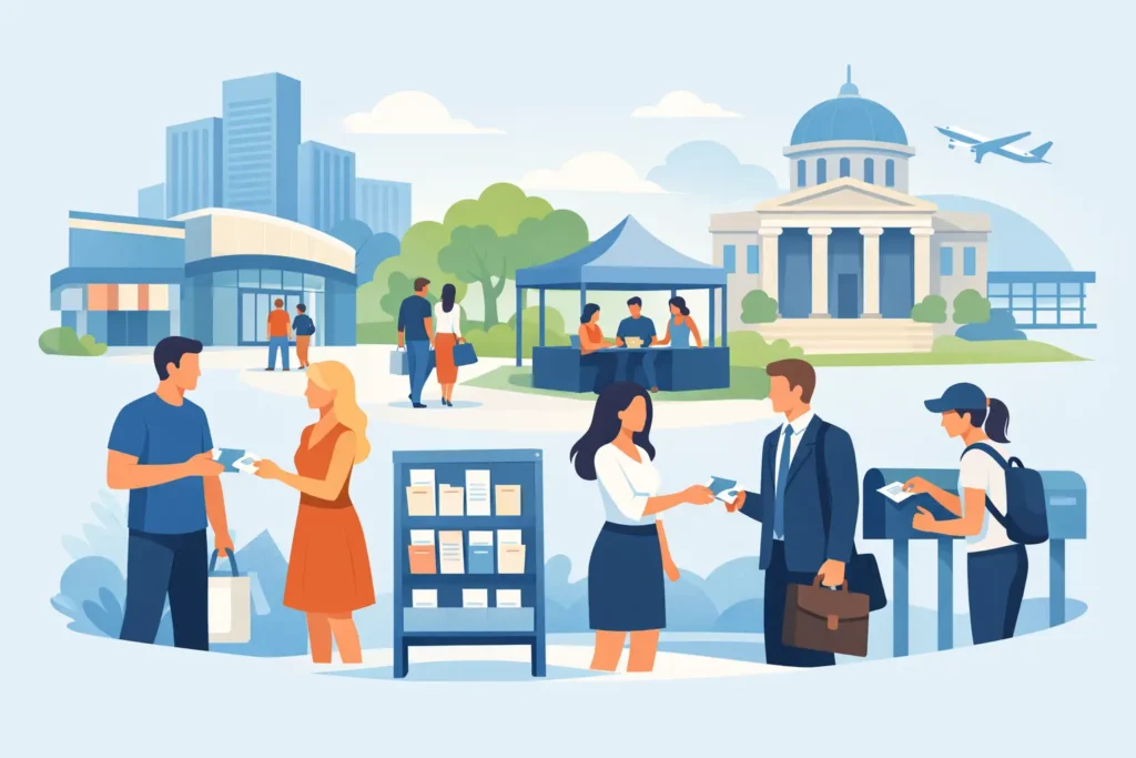 Where to Distribute Leaflets Legally