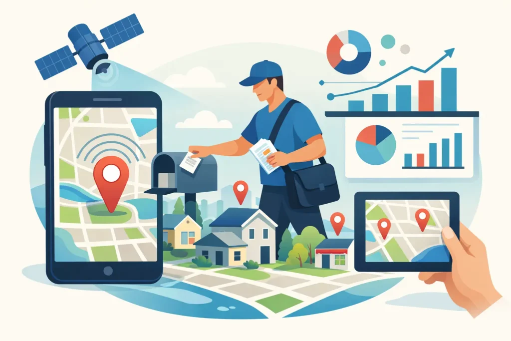 Why GPS Monitored Leaflet Campaigns Work