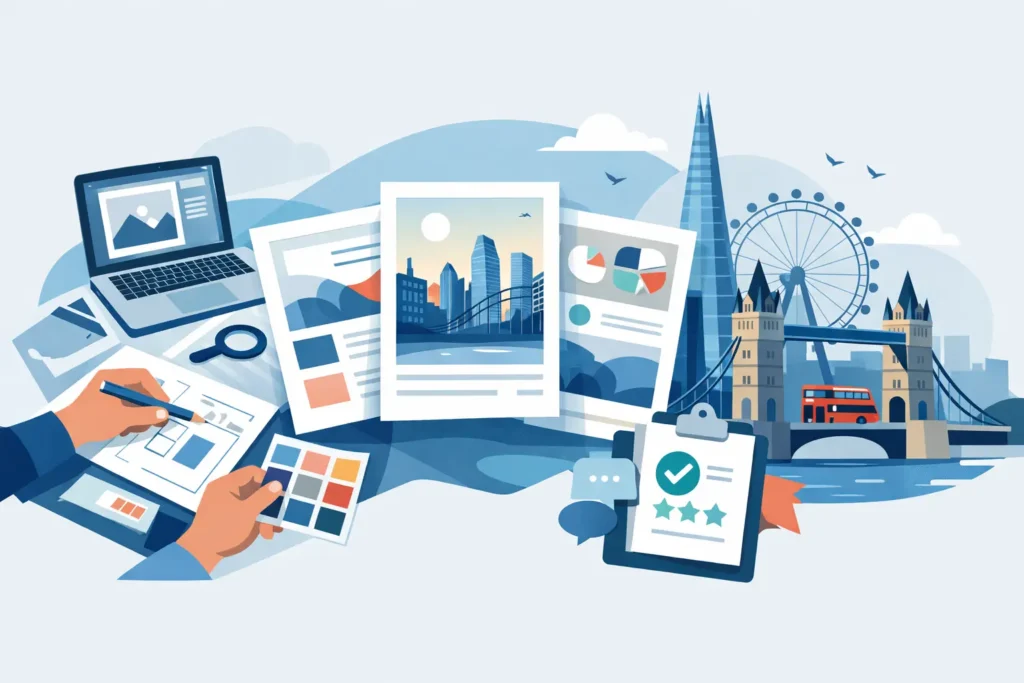 Flyer Design Services Review for London Brands
