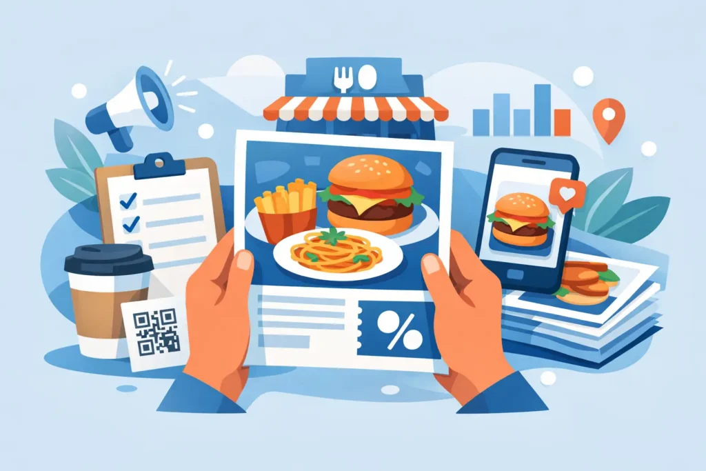 Restaurant Leaflet Promotion Example That Works