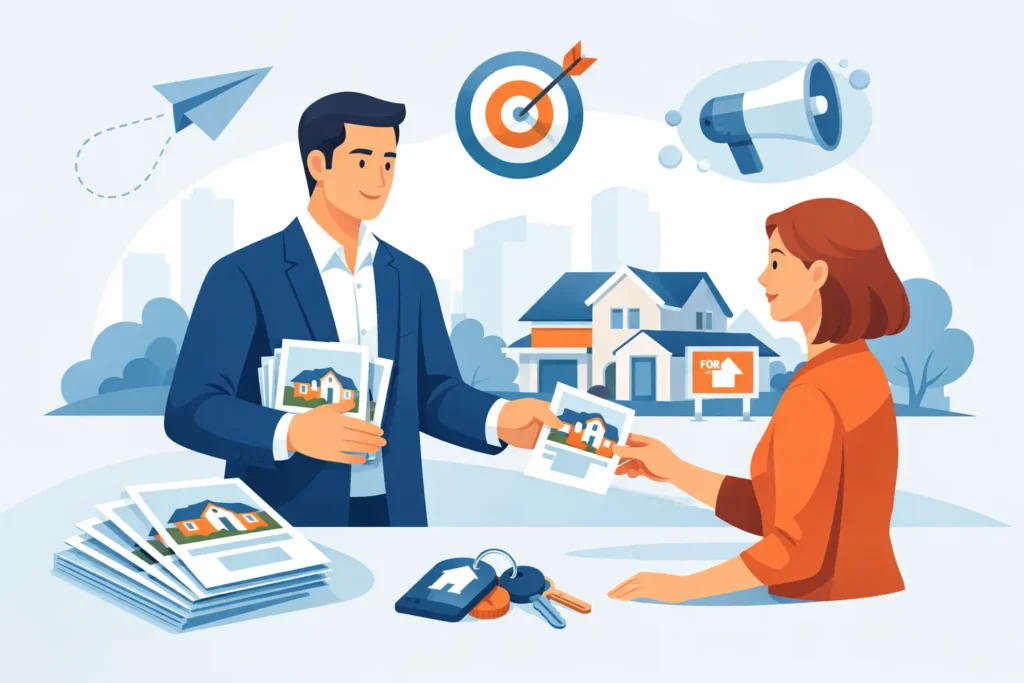 Estate Agent Leaflet Campaign Example That Works