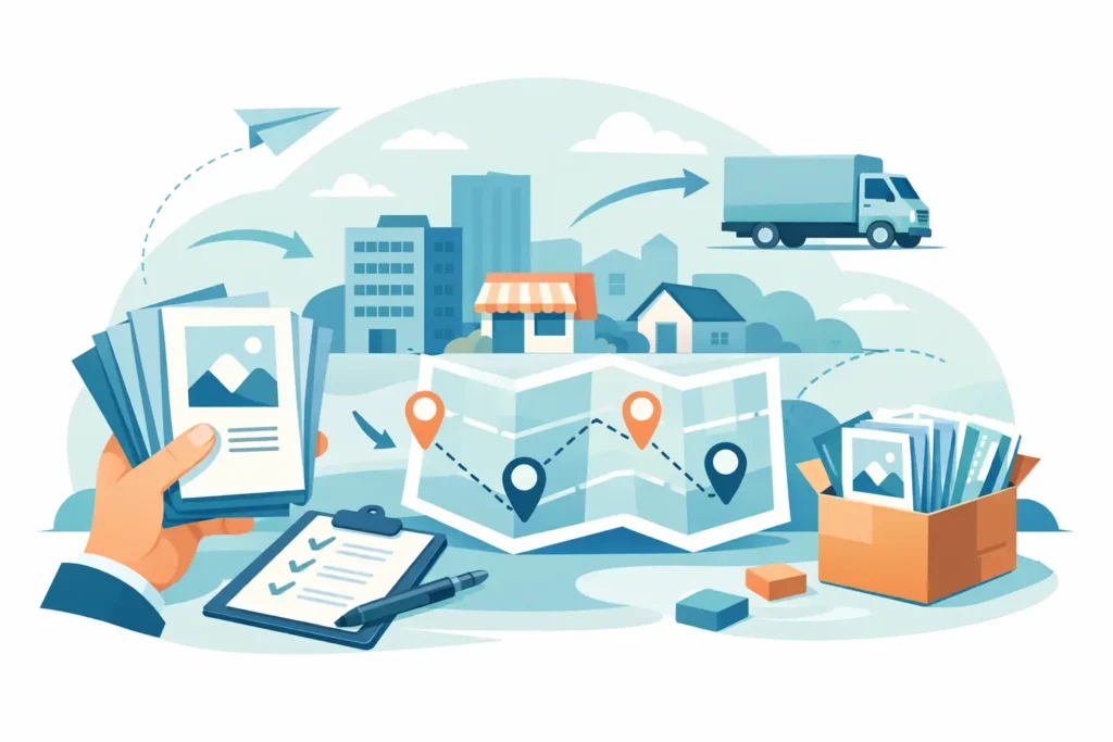 A Guide to Brochure Distribution Planning