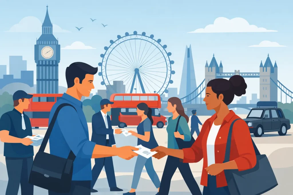 Hand to Hand Distribution Guide for London Teams