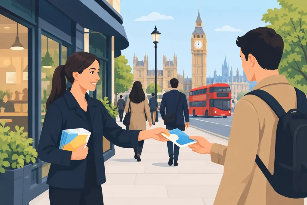 Can Leaflets Boost Footfall for London Businesses?