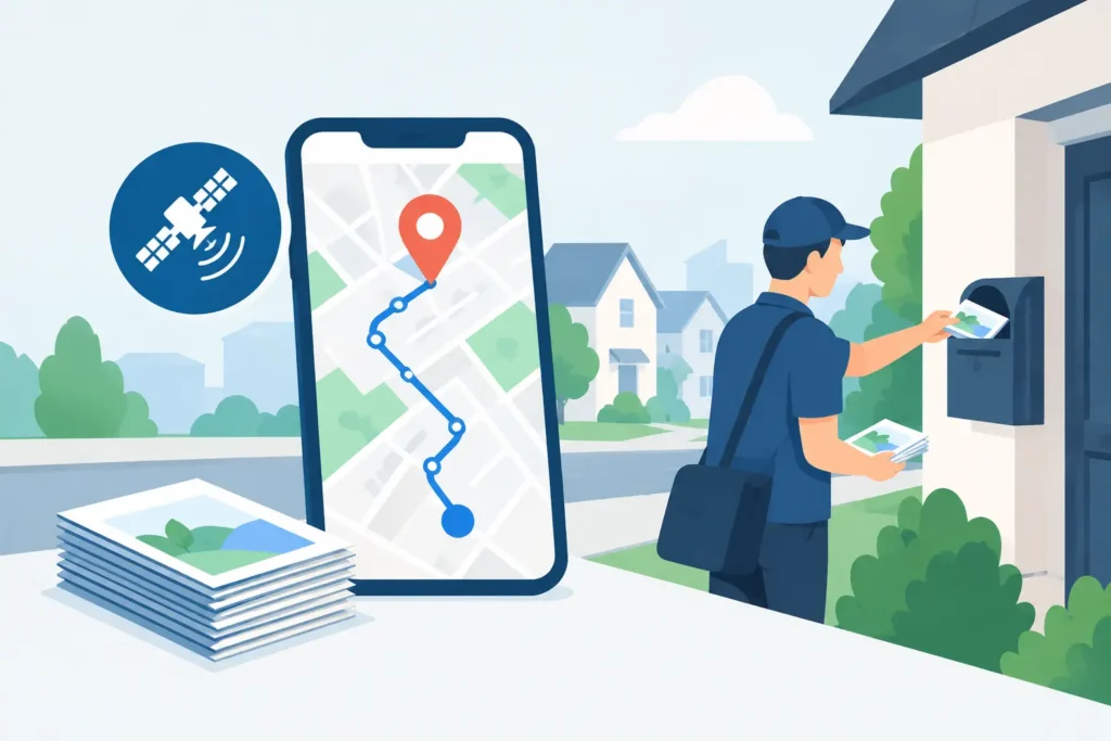 GPS Tracked Leaflet Service Review: What Matters