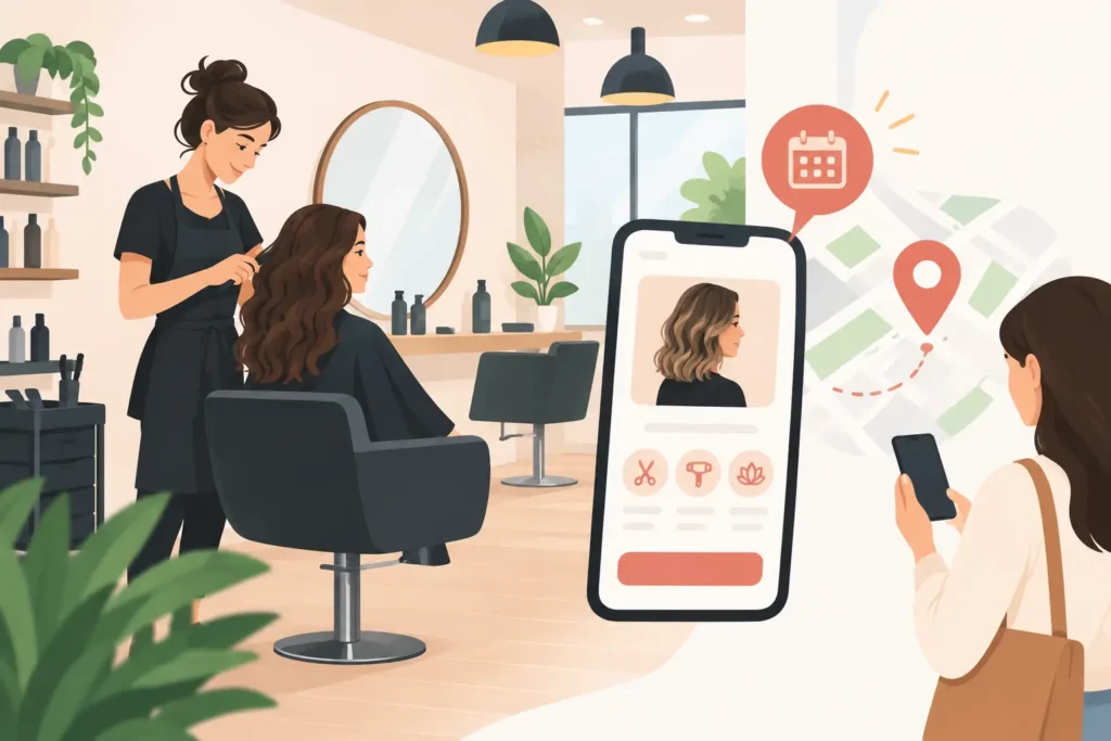 Salon Campaign Example That Brings Local Bookings