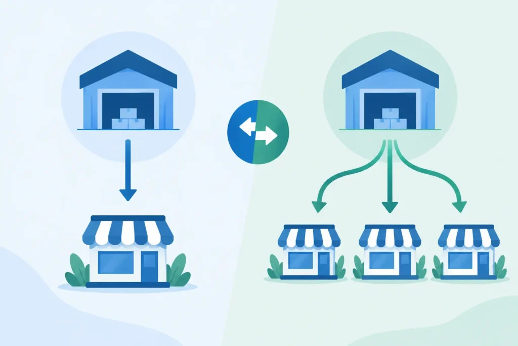 Solus Distribution Versus Shared Drops Explained
